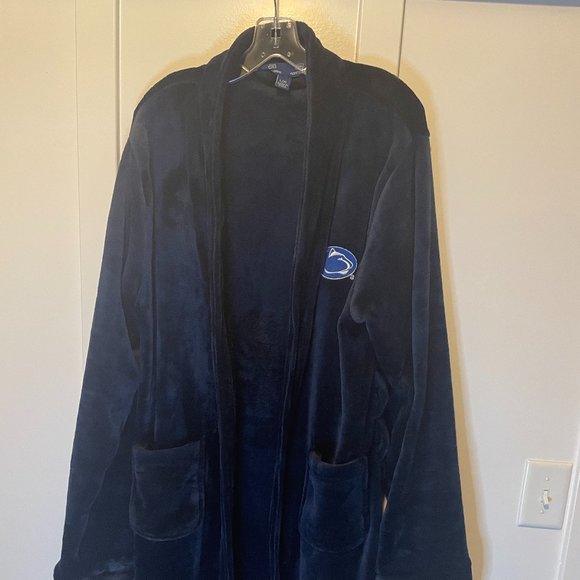 Penn State Men's Silk Touch Bath Robe - Picture 1 of 6